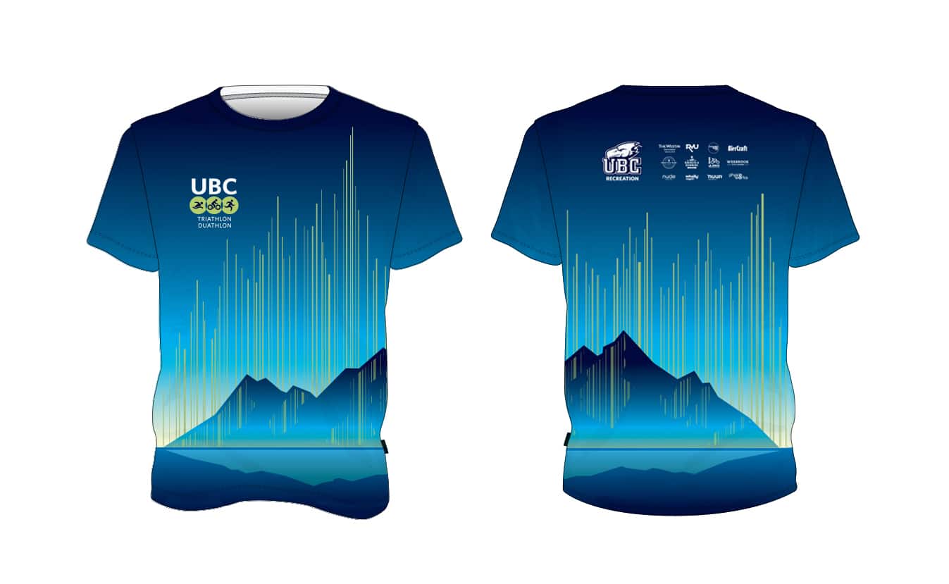 UBC Triathlon Duathlon Commemorative T Shirt 2020