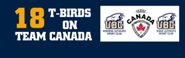 TSC: T-Birds on Team Canada Ultimate!